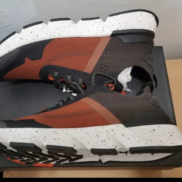 Sorel Mens Kinetic Ripstop Sneakers Dark Amber Buffalo. - Picture 1 of 4